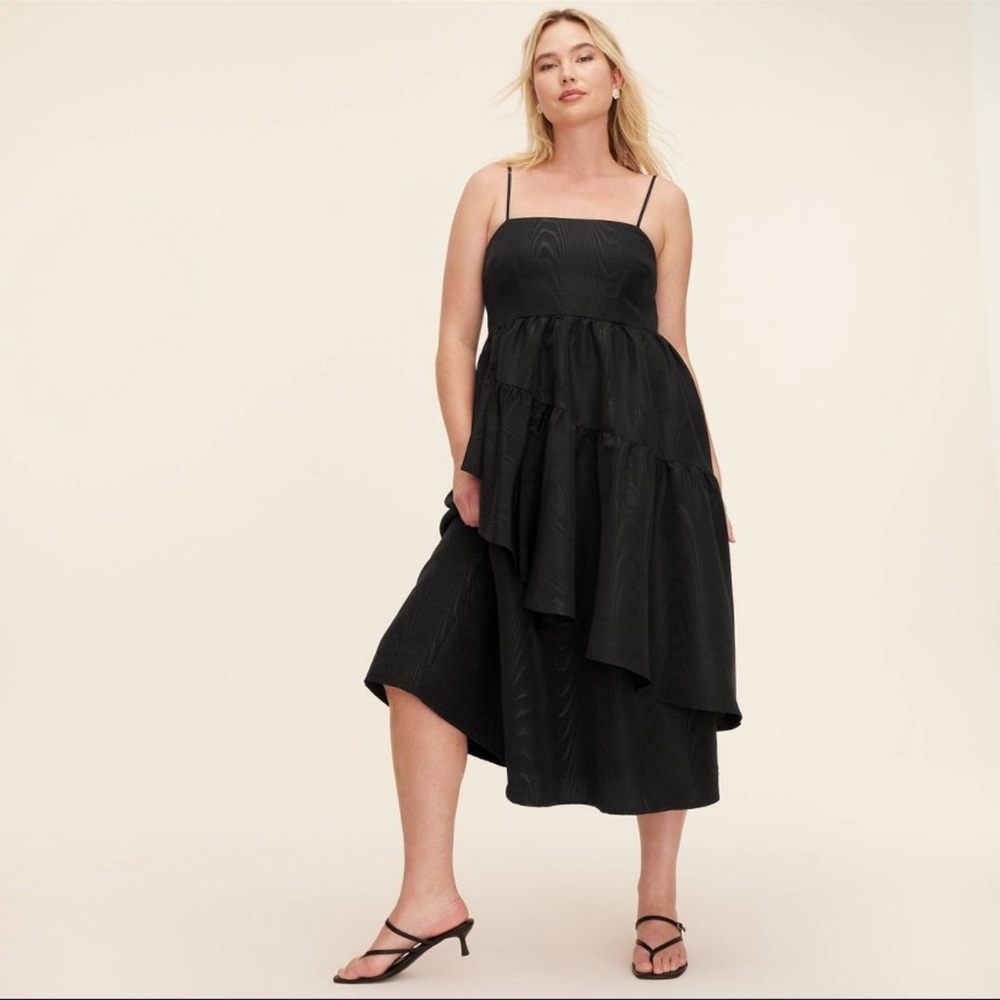 Kate Spade Black Tiered Dress